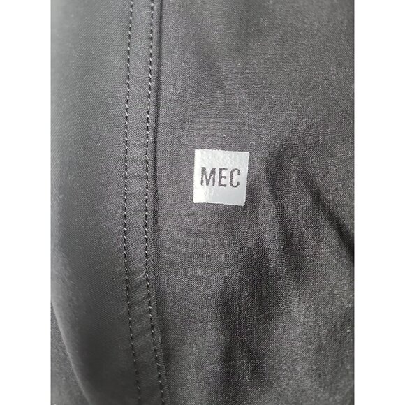 Mec Men's Pants Size 30 Black Lightweight Outdoor Performance Skinny Schoeller - Picture 11 of 13